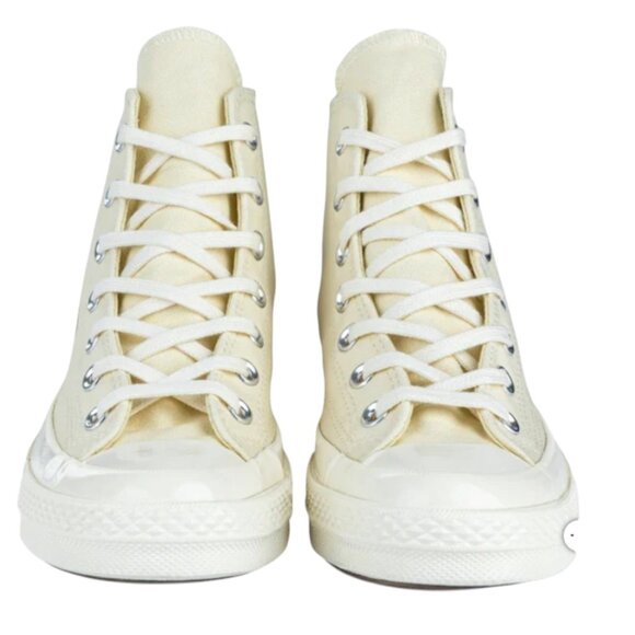 NEW Converse x Comme des Garçons High Top Sneakers - Picture 8 of 14